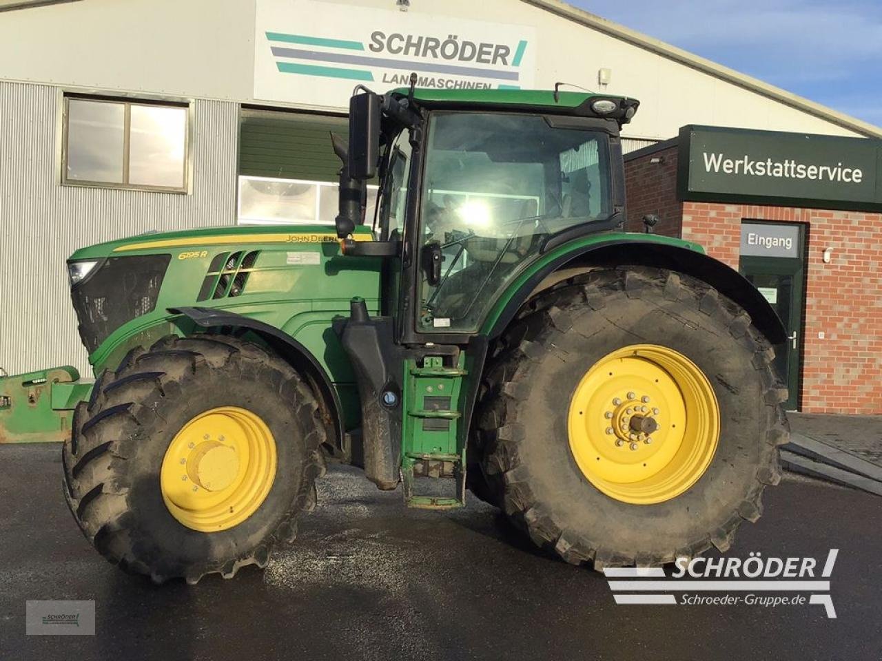 Traktor typu John Deere 6195 R | AUTOPOWER, Gebrauchtmaschine v Penzlin (Obrázek 10)